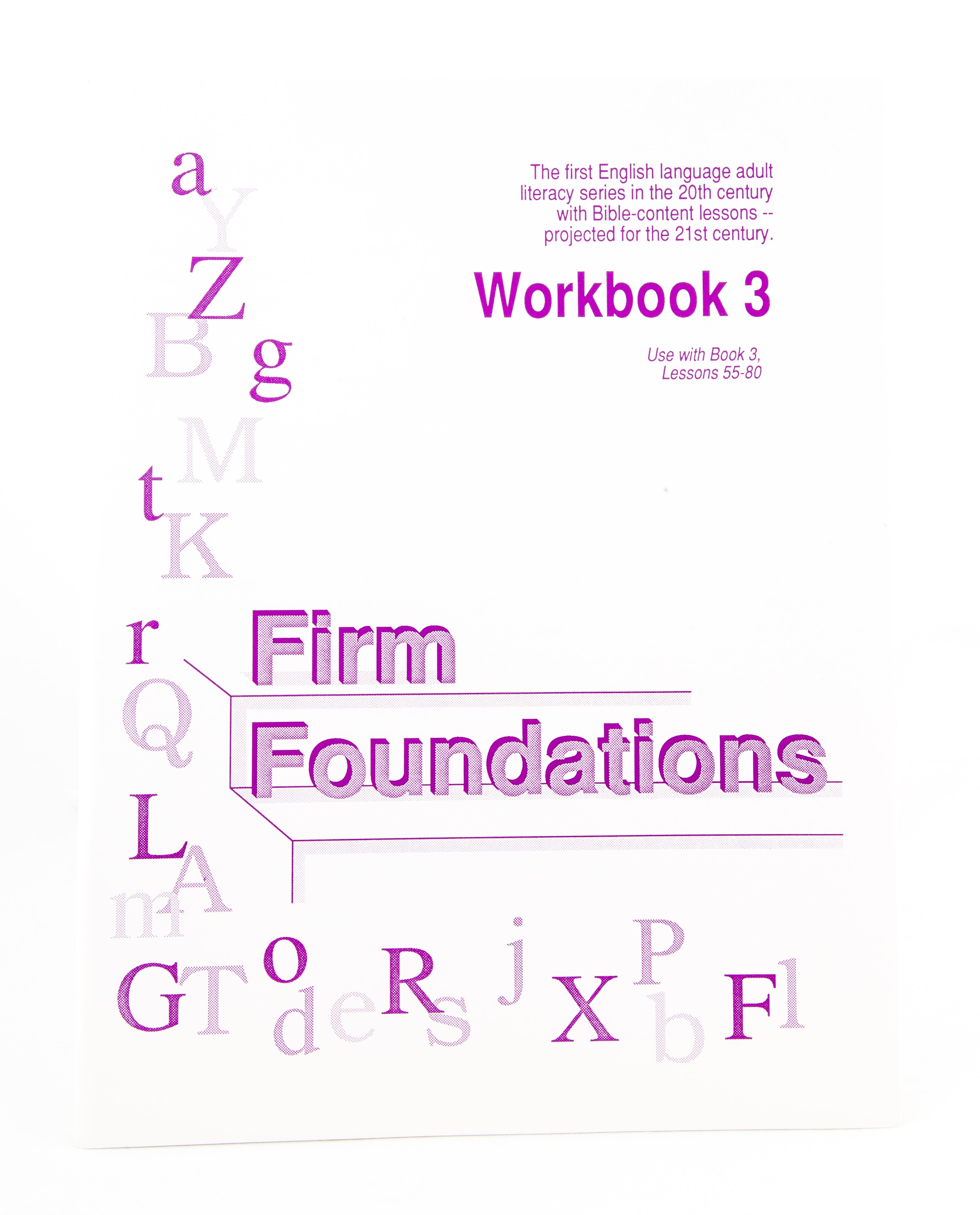 Firm Foundations Workbook 3 (Digital Download)