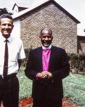 Picture of a paster and another man